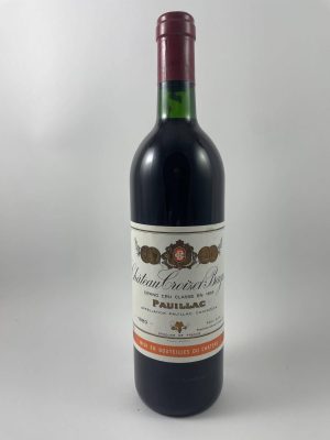 Château Croizet-Bages 1989 1