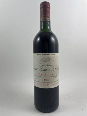 Château Haut Bages Libéral 1988 1