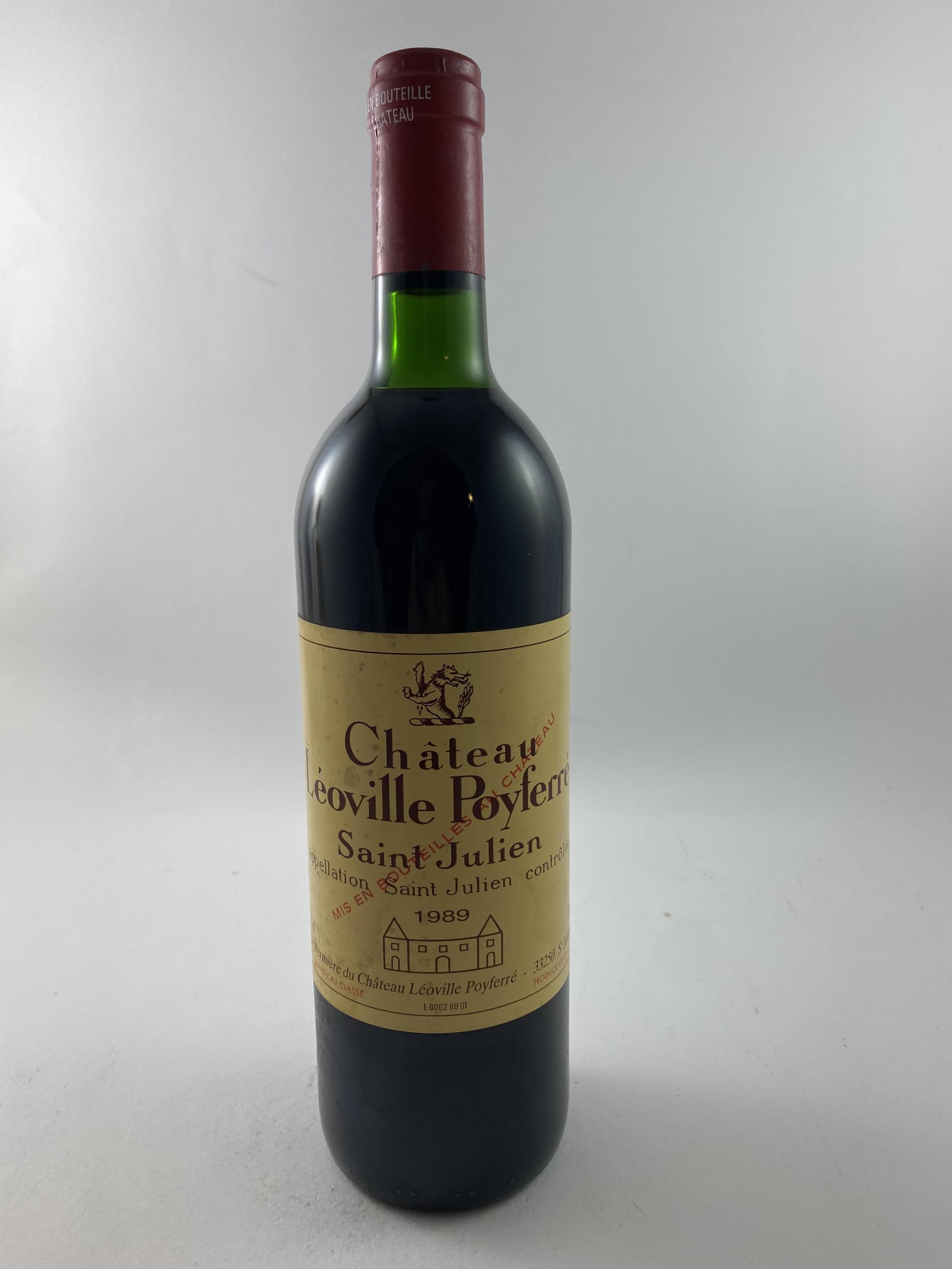Château Léoville Poyferré 1989