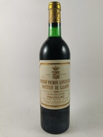 Château Pichon Longueville Comtesse de Lalande 1980