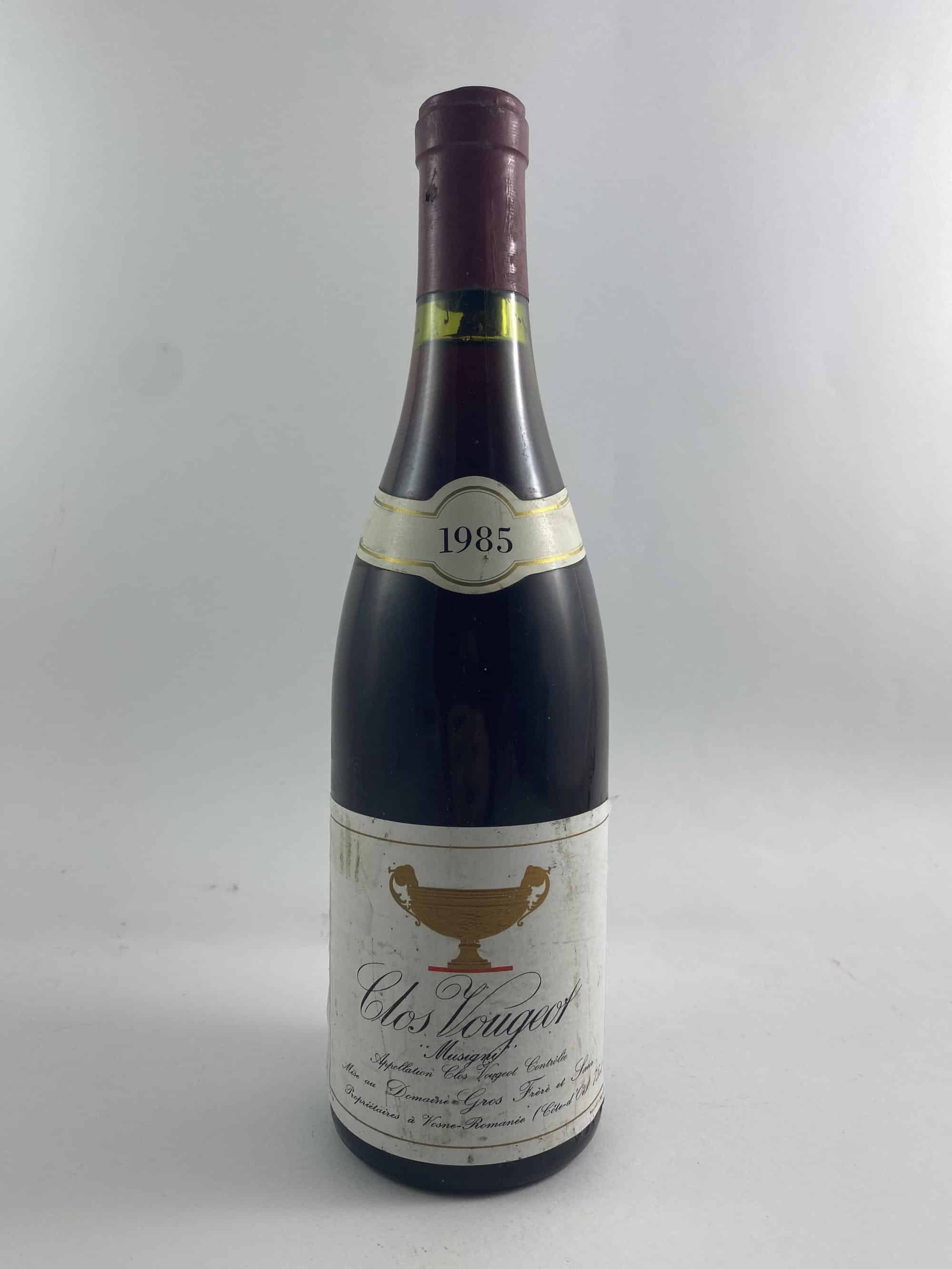 1985年Clos de Vougeot de la Juviniere 1985年Clos de Vougeot de la Juviniere 【公式通販】